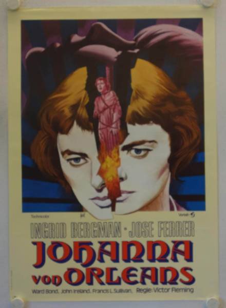 Johanna von Orleans originales deutsches Filmplakat (R70s)